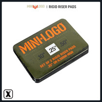 Easy to poison EXDO] MINILOGO skateboard accessories skateboard bridge cushion RIGID RISER PADS