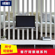 Mirror acrylic wall stickers 3D three-dimensional self-adhesive rectangular living room dining room entrance TV background wall decoration customization