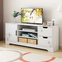 TV cabinet simple modern small apartment mini TV cabinet floor cabinet assembly simple living room locker