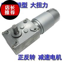 555 self-locking 12v24v micro DC gear motor high h torque low speed forward and reverse worm motor
