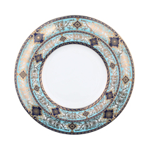 European tableware set home luxury model room table mat dinner plate high-end Western plate steak plate bone china