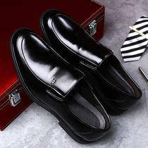 Extra large men plus velvet leather shoes 45 soft bottom Korean mens shoes 46 business casual shoes 47 large size leather shoes 48