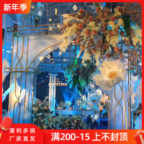 Wedding props iron art Sun board arches European atmosphere arches wedding stage arrangement props Hi Pavilion