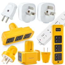 Drop not rotten row plug High temperature flame retardant household appliances socket plug Outdoor battery car charging plug
