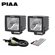 Pia off-road auxiliary light RF3 Cube LED 17W 6000K White light Wrangler A- pillar motorcycle installation