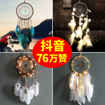 Indian Dream Catcher Hangling Wind Bell Girl Xinsen Dengwang.com Creative Bedroom Room Decoration Birthday Gift