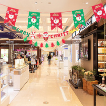 Christmas Decorations Laqi Pendant Mall Supermarket Shop stores Dress Hangings scenes to arrange the festive atmosphere
