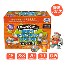 Baby Watching Life Right Brain Whole Brain Development Teaching Aids Parent-child Interaction Game Special Focus Training Memory Observation Force