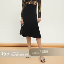 Z bosss mid-length style fish tail half body dress can be salty and easy to create S curve half-body dress woman