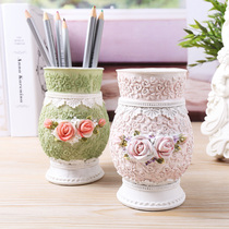 Teachers Day gift pen holder simple desk decoration decoration decoration makeup brush storage tube fashion storage pen barrel