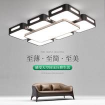 Living room lights Simple modern atmosphere Household LED ceiling lights Bedroom lights Rectangular dining room Wrought iron package lamps