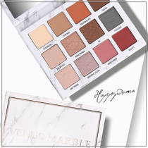 VENUS MARBLE 12-color eyeshadow plate Earth Color Matte Pearlescent pumpkin rose plum color