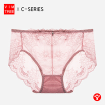 Vibrant tree lace underwear lace lace pure cotton antibacterial crotch pure air sexy and comfortable triangle underwear