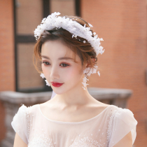 Special price does not return bridal headdress floral headdress wreath Korean new hair accessories wedding accessories wedding dress accessories