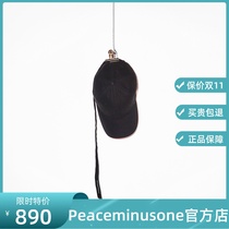 South Korea PEACEMINUSONE official website super long strap baseball cap men and women solid color PMO cap