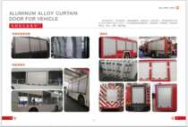Fire Truck Roll Curtain Door Manufacturer Direct Carriage Roll Curtain Door Special Vehicles Roll Curtain Door Fire Truck Roll Curtain Door Carriage
