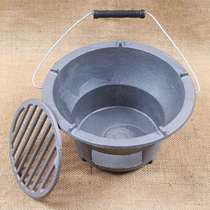 Household charcoal stove charcoal stove raw iron stove outdoor grill cast iron stove Kung Fu Tea stove boiler heating stove