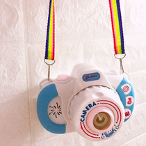 Girl heart camera bubble machine Net Red blow bubble gun artifact trembles with childrens automatic electric toy