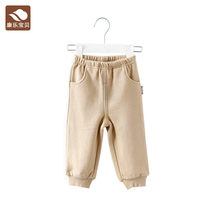 Kangle baby baby pants Newborn children spring and autumn female baby male sports 0 base 3 months 1 year old 6 wear outside