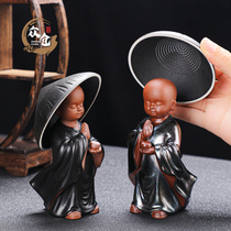 Creative ceramic tea leak tea filter filter kung fu tea set accessories tea compartment tea filter tea filter