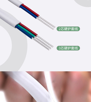 Wire Nanping Sanhong cable 2 core 10 square aluminum core sheathed wire BLVVB-2*10 sheathed open wire