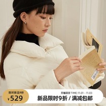 omont egg tart home (11 1 0 points 9 fold grab) fluffy bread jacket down jacket female winter long short coat