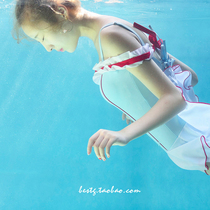 Mimoi Japanese cute ins style retro shoulder piece Conservative meat swimwear hot spring swimsuit women Summer