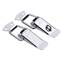 Insulated barrel padlock clamping sheet iron sheet Mini insulation case duckbill buckle hanging buckle hanger locking fixed home old fashioned