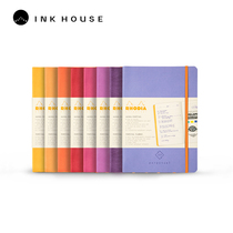 Fungen Row France Rodia Benzi Rhodia Colorful Soft Leather Face Strap Notebook 365th Plan Ben