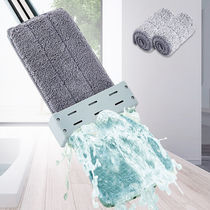 (Bold and large)No hand wash flat mop Household rotary mop mopping lazy mop pier cloth