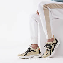 hotsuit sneakers 2021 spring new men shock absorption trend vintage dad shoes casual running shoes