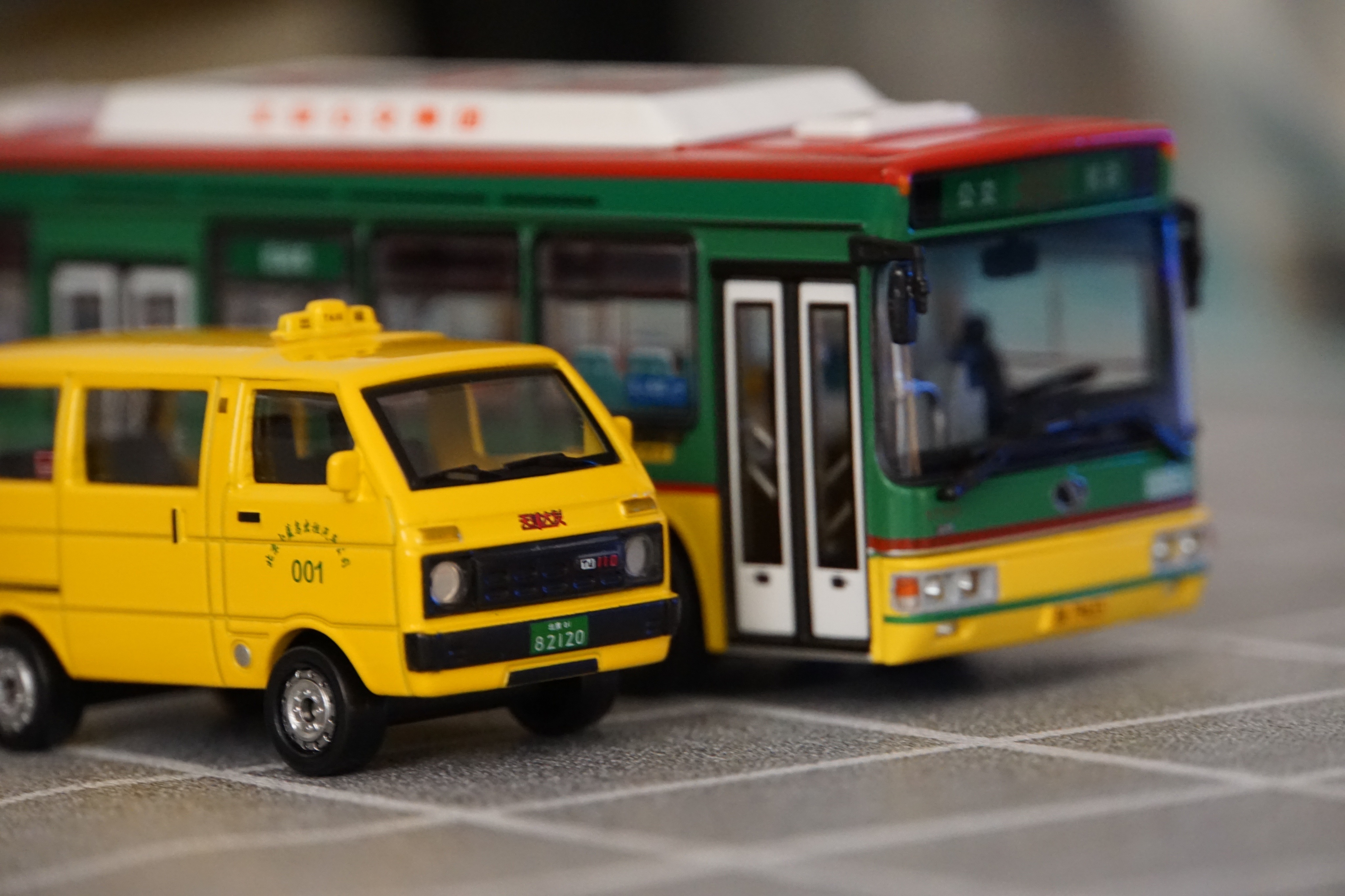 拓意XCARTOYS 汽车模型玩具80后记忆天津大发小面包车黄色