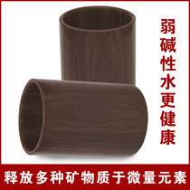 Origin Retro Wind Fit with Wax Wood Fish Stone Tea Set Cup Size Alkaline Wellness Water Cup Pair Cup