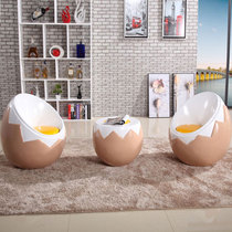 Personality Creative Toddler Eggs Styling Casual Seats Children Eggshell Chairs Childlike Themed Restaurant Casual Table and chairs