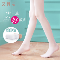 Children Pinewood Socks Spring Summer Thin pantyhose Girls Crystal silk stockings Dancing Exercise Socks Baby to bottom socks