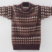 Boys water mink fluff clothes child cover head autumn and winter style Tidal Ocean Gas Thickening Boy CUHK Childrens clothing Needle-weaters Winter