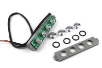 Universal suction range hood accessories large four-position button mechanical switch display light control panel