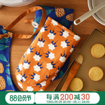 GOING HOME hand - chopped cotton microwave gloves oven oven kitchen baking and heat insulation gloves