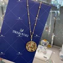 Canada Direct Mail SW Gold Fish Brand Necklace Swarovski Pendant Jewelry Gift