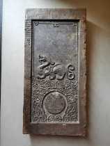 Han brick small shop Han brick tea table ancient brick inkstone pot dry bubble table