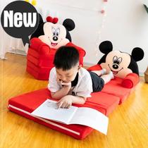 Reading book girl flannel boy corner Baby 11 childrens study recliner dual-use Jane European four-layer folding small sofa