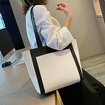 Big bag female 2020 New Tide Korean version Joker shoulder bag large capacity student tote bag simple portable womens bag