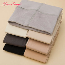 Matte thin velvet without pressure warm velvet pantyhose autumn and winter plus velvet medium thick leggings socks light leg artifact female