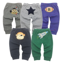 Special price 5 bags baby trousers cotton Haren pants baby big pp pants spring and autumn baby childrens clothing