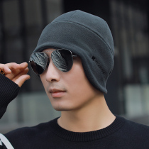 Hat Mens Winter Outdoor Thickening Anti-Chill ear Lei Feng Cap warm and protective face windproof surrounding neck riding 100 lap hat