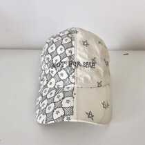 Shunfeng SMFK official ivory sun hat hand-painted five-star splicing baseball cap hat