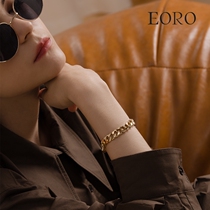 EORO bracelet Female niche design sense simple cold trend High-end sense jewelry retro hand jewelry Women bracelet