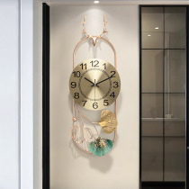 Nordic deer head watch wall clock Living room household fashion modern simple light luxury net Red watch atmospheric clock wall clock