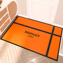 Wash-free washable entry door Entrance Door Mat anti-slip doormat Kitchen Mat home Bedroom Inwind Leather Ground Mat