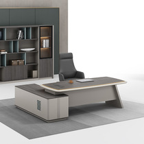 Office Furniture Desk Boss Desk Single Desk Simple Modern Atmosphere Executive Desk President Desk and Chair Combination